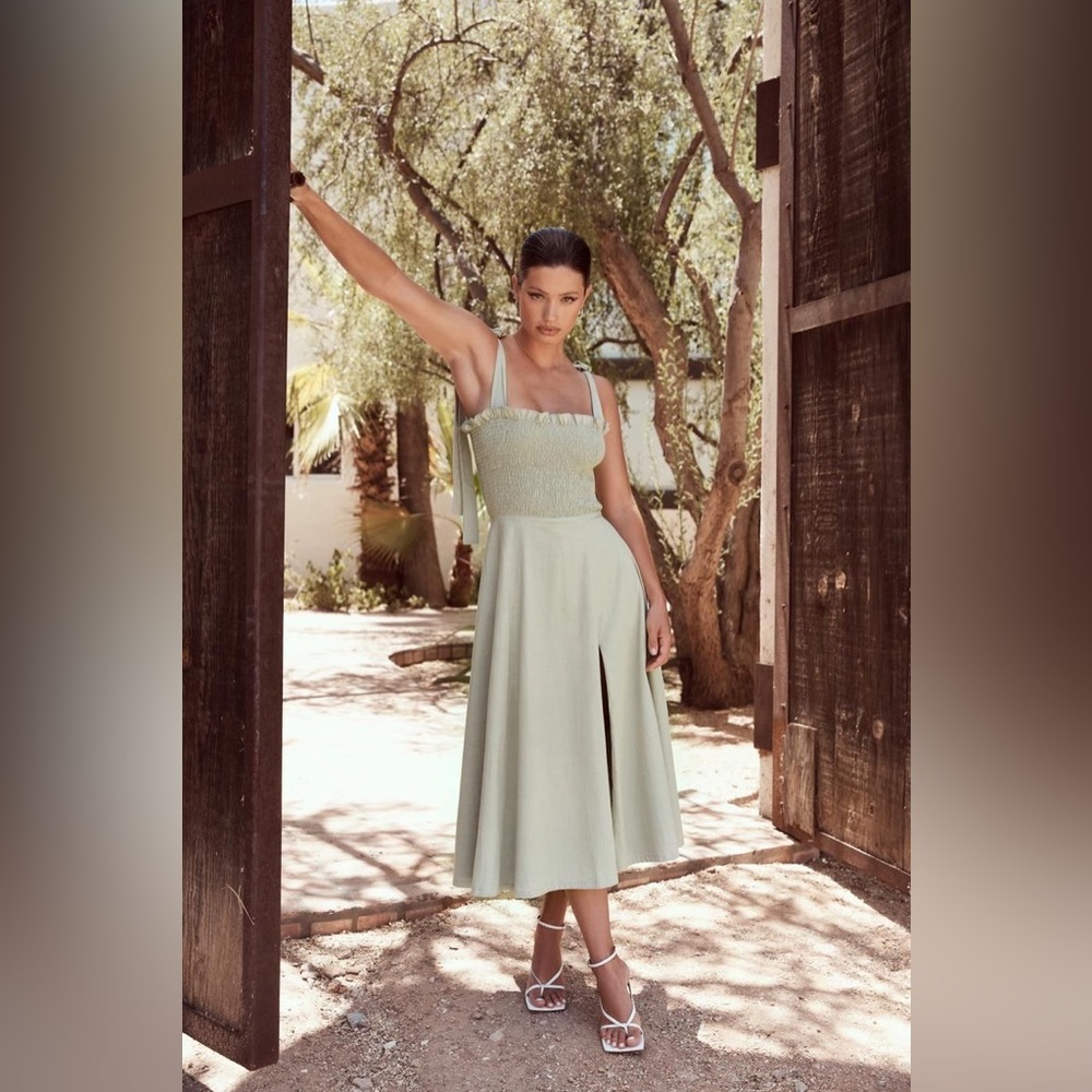 House of CB Mint Green Midi Dress